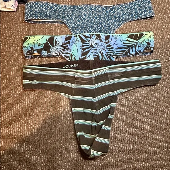 Jockey Brown and Blue Underwear Set - Picture 1 of 5